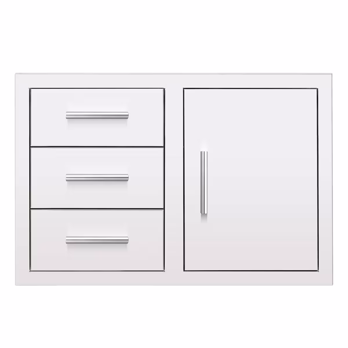 SUMMERSET – 33″ 3-Drawer & Access Door Combo