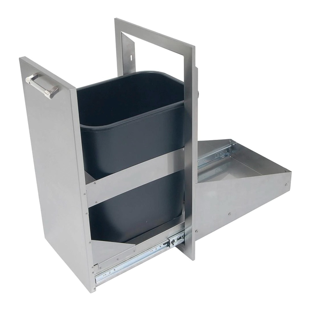 Alfresco 15-Inch Single Bin Trash Center – AXE-TC-SC