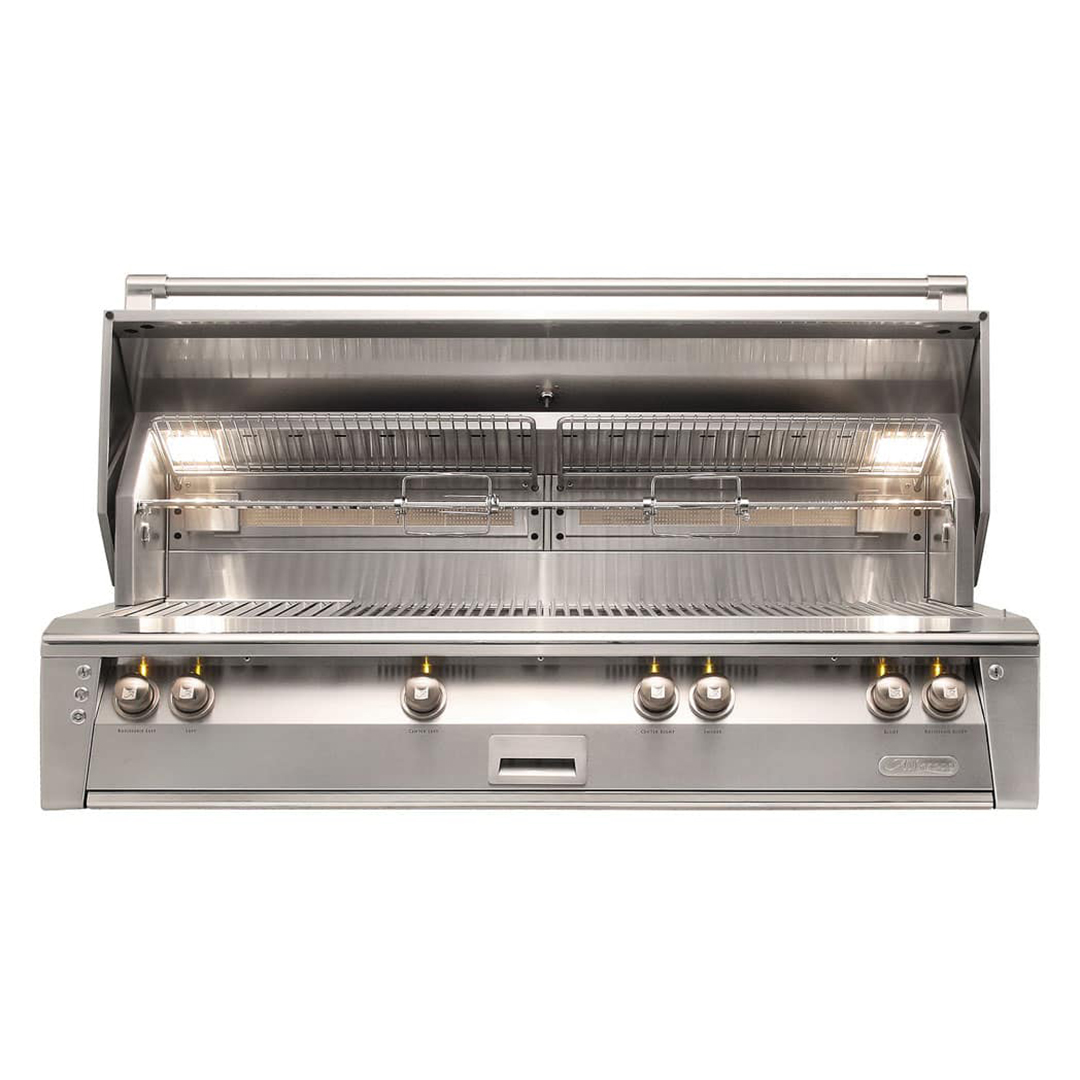 Alfresco ALXE 56-Inch Luxury All Grill with Sear Zone and Rotisserie