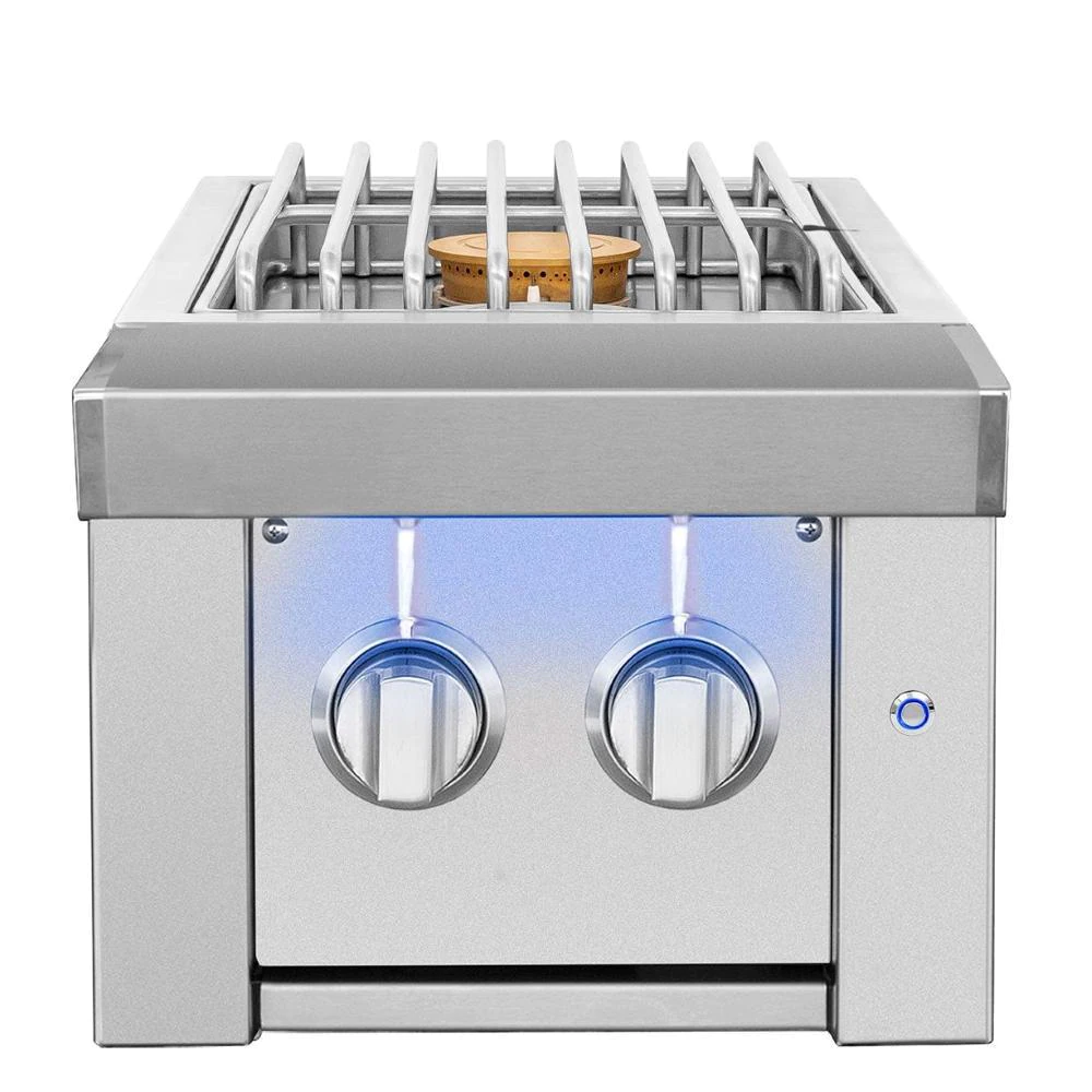 American Made Grills Estate Double Side Burner (ESTSB2)