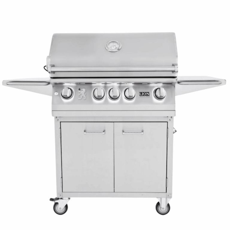 Lion Premium Grills Freestanding 32-Inch 4-Burner Gas Grill