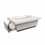 American Fyre Designs 52-inch Contempo LP Select Firetable - 785 White