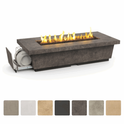 American Fyre Designs 76-inch Contempo LP Select Firetable Long - 788