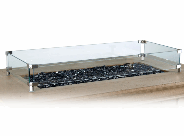 American Fyre Designs Rectangle Wind Guard