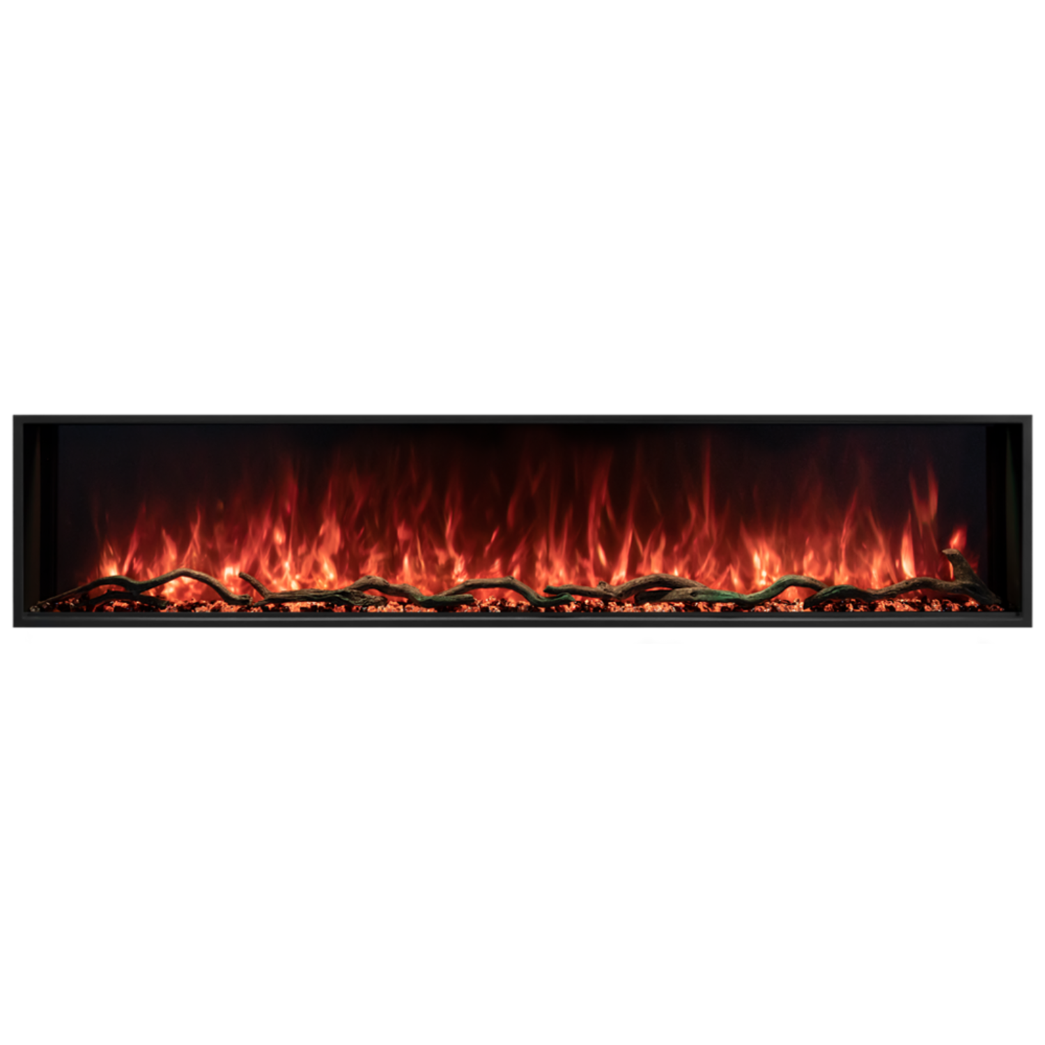 Modern Flames Landscape Pro 56-inch Slim Electric Fireplace – Outdoor/Indoor