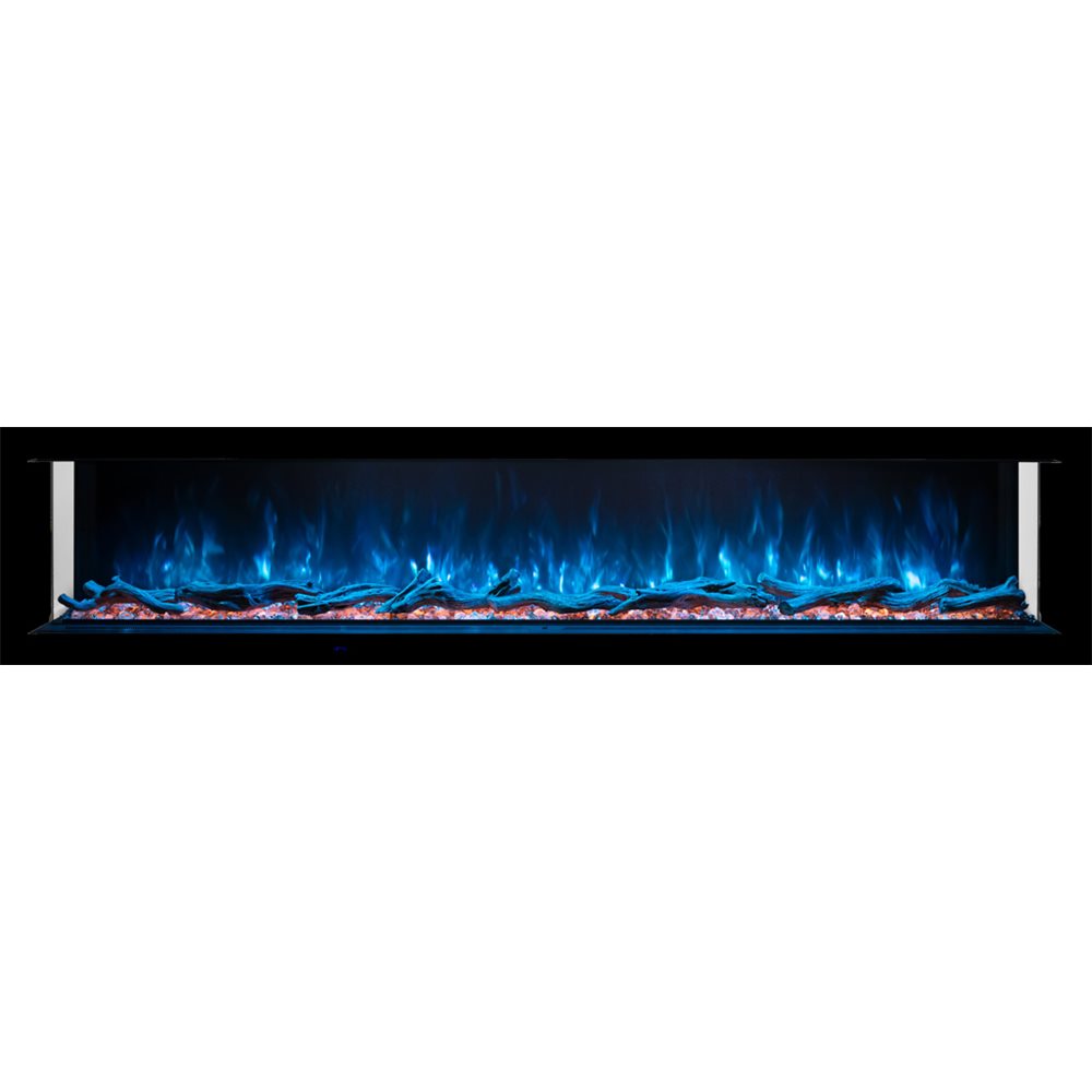 Modern Flames Landscape Pro 96-inch Multiview Built-in Electric Fireplace – Outdoor/Indoor