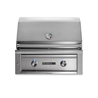 Lynx Sedona 30 Inch Built-In Gas Grill w Two SS Tube Burners