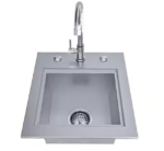 Texan Series 15 in. Stainless Steel Drop in Bar Sink TEX-15SK - Image 3