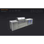Mont Alpi Deluxe Series 11 Ft Propane Outdoor Kitchen Island w/ Side Burner, Sink & Two Fridges - MAi805-DBEVFC - Image 4