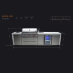 Mont Alpi Deluxe Series 11 Ft Outdoor Kitchen Island w Side Burner & Beverage Center- MAi805-DBEV Specs