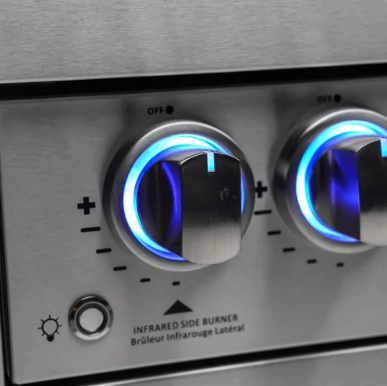 Mont Alpi LED Back-Lit Gas Control Knobs