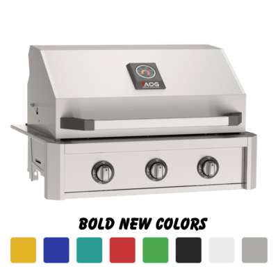 NEW AOG T-Series 30″ Built-In Grill with – AOG30T Colors