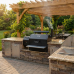 Yoder Built In Smoker