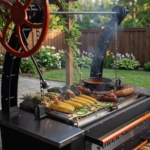 Yoder Smokers 36 El Dorado Freestanding Santa Maria Charcoal BBQ Grill bbq