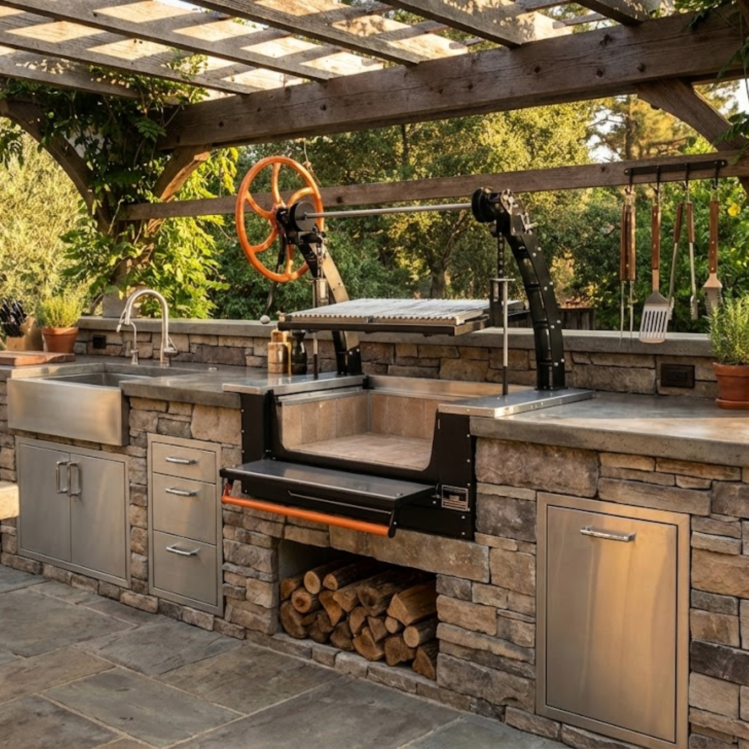 Yoder Smokers 36″ El Dorado BUILT-IN Santa Maria Grill Yoder Smokers 36″ El Dorado BUILT-IN Santa Maria Grill