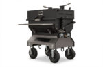 Yoder Smokers 24x36 Flat Top Adjustable Charcoal Grill on Competition Cart - Image 4