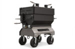 Yoder Smokers 24x48 Flat Top Adjustable Charcoal Grill on Competition Cart - Image 5
