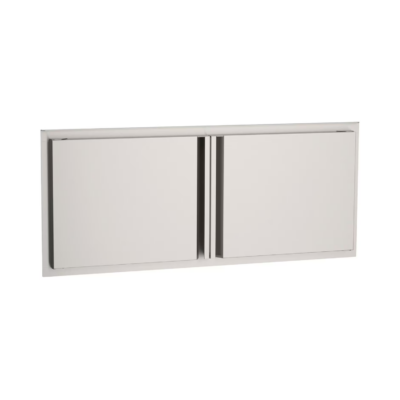 American Outdoor Grill 16-in x 39-in Double Access Doors - Reduced Height - AOG39DA