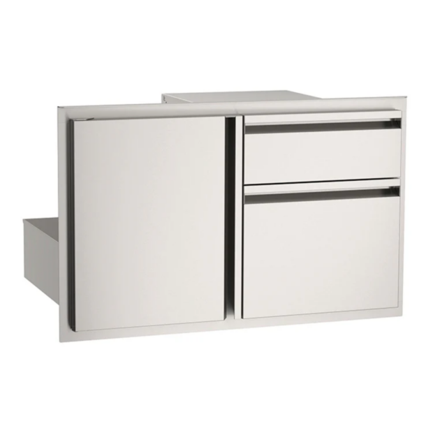 American Outdoor Grill 30-in Door w/ Double Drawer – AOG30ADD