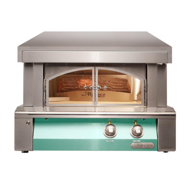 Alfresco 30-Inch Pizza Oven Light Green - AXE-PZA-BI-NG-S6027