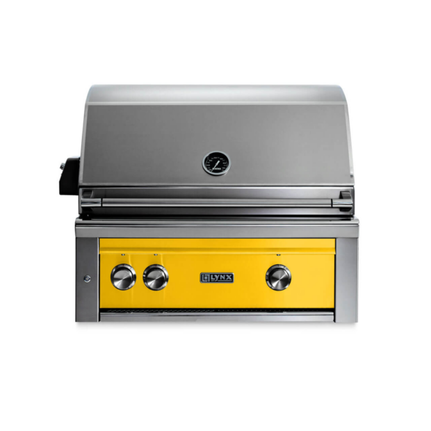 Lynx Professional 30-Inch Built-In Grill California Poppy