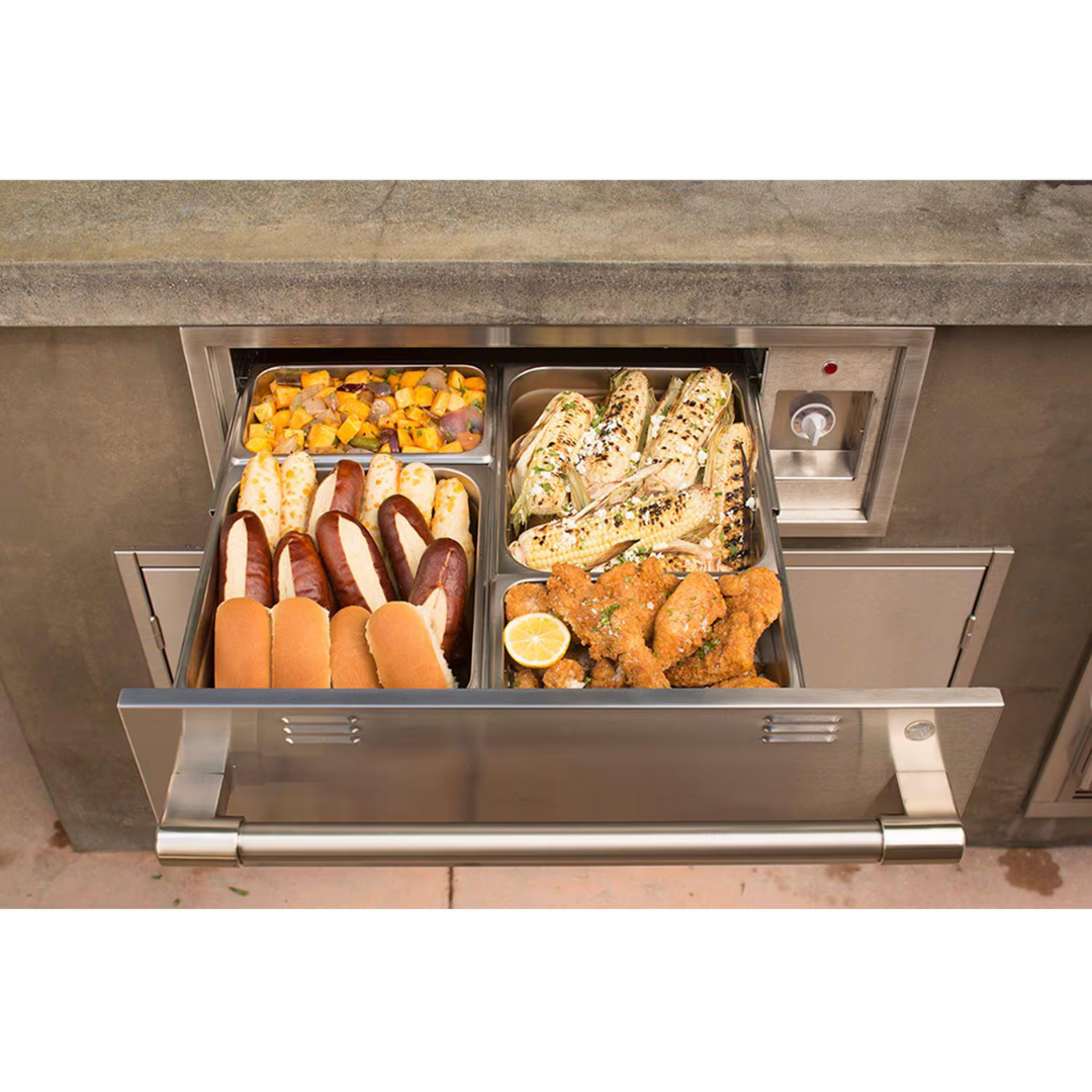 Alfresco 30-Inch Electric Warming Drawer - AXEWD-30 Alfresco 30-Inch Electric Warming Drawer - AXEWD-30