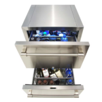 Alfresco PolarCore 24-Inch 5.67 Cu. Ft. Outdoor 2 Drawer Refrigerator - AR-24D - Image 4