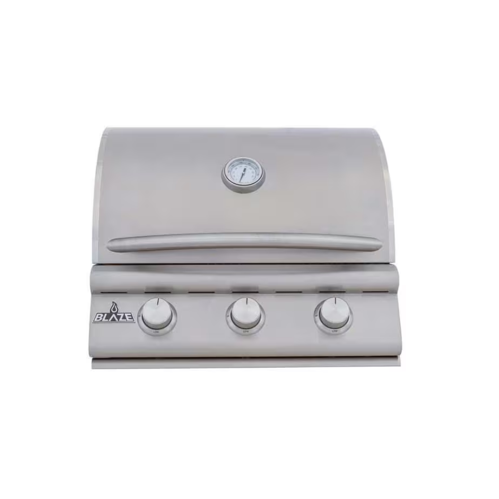 Blaze BCM 25-in 3-Burner Built-In Natural Gas Grill – BLZ-3BCM-NG