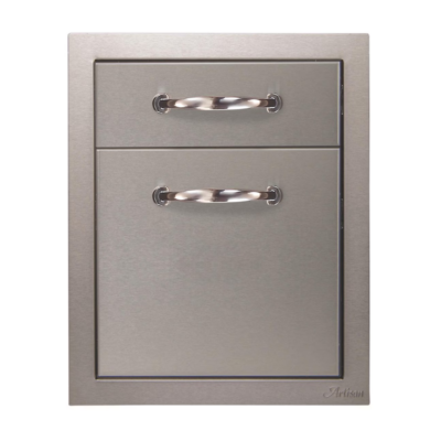 Artisan 17-Inch Soft-Close Double Access Drawer - ARTP-2DR-17SC