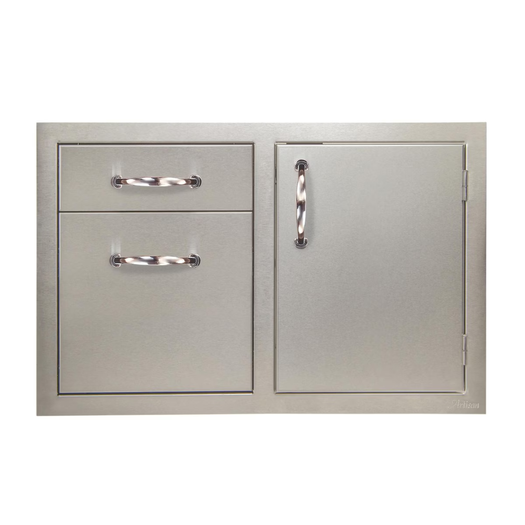 Artisan 32-Inch Soft-Close Right Hinge Door & Double Drawer Combo ARTP-DDC-32SC Artisan 32-Inch Soft-Close Right Hinge Door & Double Drawer Combo ARTP-DDC-32SC