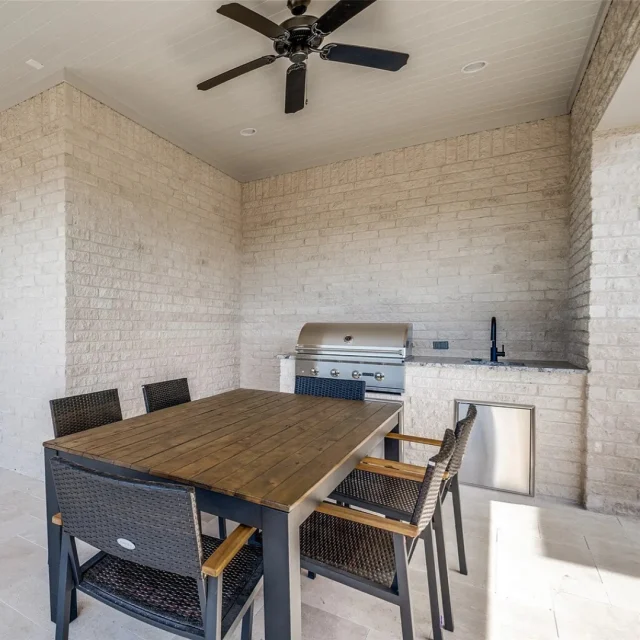 Bare‑brick elegance, sleek stainless, and room for eight—proof that a clean design can still be completely custom. 🧱✨⁠
⁠
✔️ Hand‑painted whitewash brick for that airy, modern‑farmhouse feel⁠
✔️ Built‑in pro grill + undermount sink set in veined granite⁠
✔️ Matching access door to keep propane and gear out of sight⁠
✔️ Dining zone ready for Sunday waffles or Friday night steaks⁠
⁠
Dreaming of a space tailored to your style and square footage? Best of Backyard handles it all—from concept renderings to the final turn of the faucet. ⁠
⁠
📍 Cruise by our Riverside showroom (9901 Indiana Ave Unit 109) to touch the materials…or start planning online at Bestofbackyard.com. Let’s Create Your Perfect Space.⁠
⁠
#BestOfBackyard #CreateYourPerfectSpace #CustomOutdoorKitchen #BrickDesign #PatioGoals